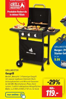 GRILLMEISTER Gasgrill
