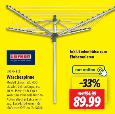 LEIFHEIT Wäschespinne