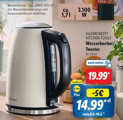 SILVERCREST® KITCHEN TOOLS Wasserkocher/Toaster