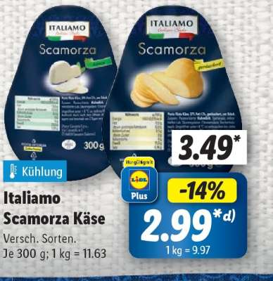 Italiamo Scamorza Käse