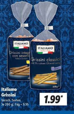Italiamo Grissini