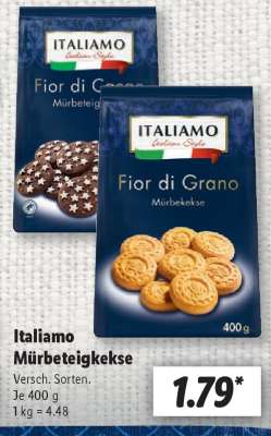 Italiamo Mürbeteigkekse