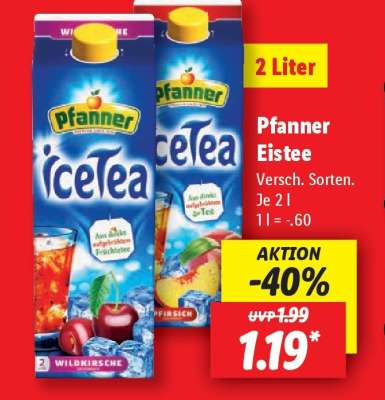 Pfanner Eistee