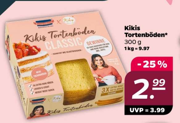 Kikis Tortenböden
