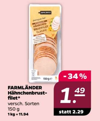 FARMLÄNDER Hähnchenbrustfilet