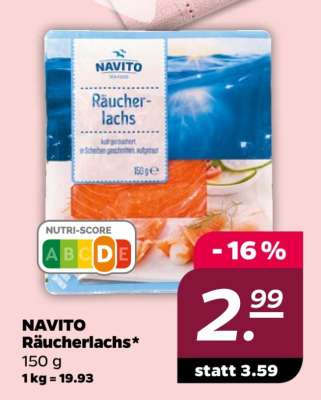 NAVITO Räucherlachs