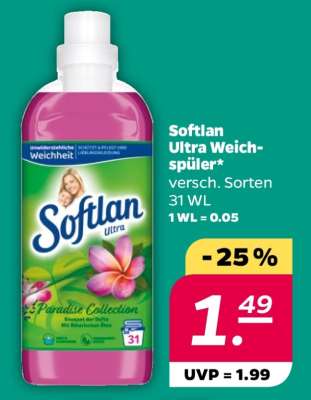 SOFTLAN ULTRA Weichspüler