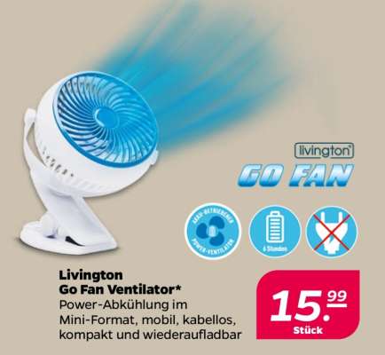 Livington Go Fan Ventilator
