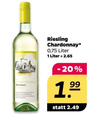 Riesling- Chardonnay*