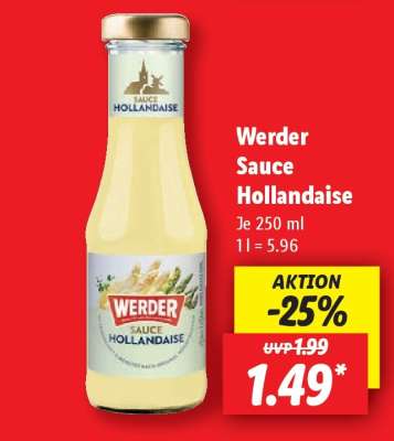 WERDER Sauce hollandaise