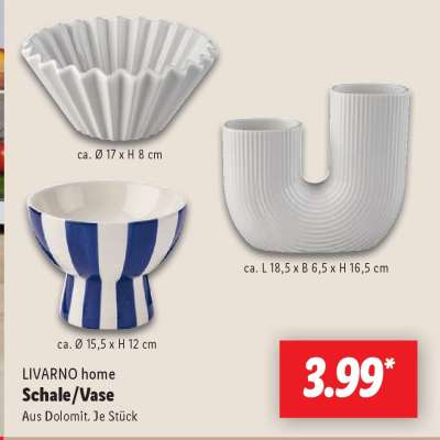 LIVARNO home Schale/Vase