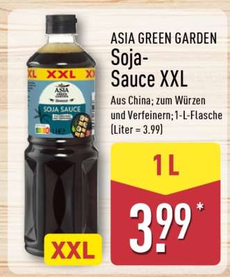 ASIA GREEN GARDEN Soja-Sauce XXL