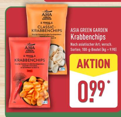 ASIA GREEN GARDEN Krabbenchips