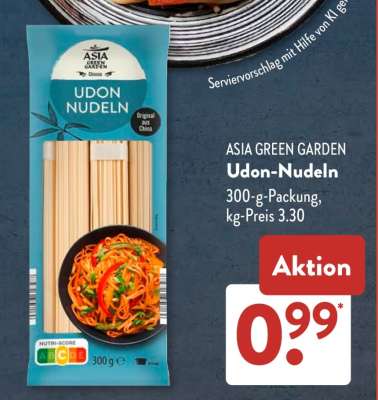 ASIA GREEN GARDEN Udon-Nudeln