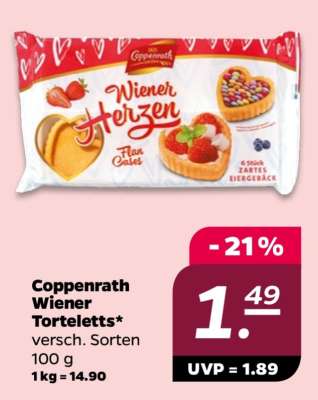 Coppenrath Wiener Torteletts