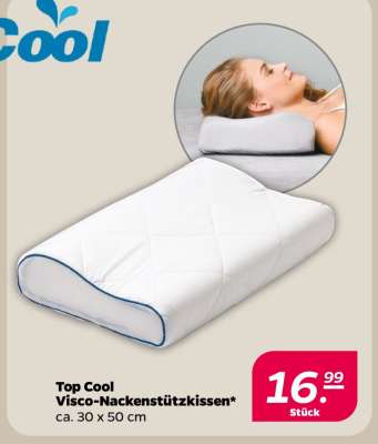 Top Cool Visco-Nackenstützkissen