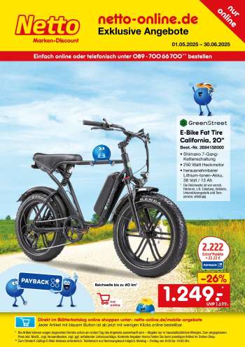 Prospekte Netto Marken-Discount - 1.05.2025 - 30.06.2025.