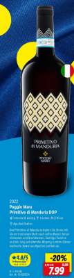 Poggio Maru Primitivo di Manduria DOP