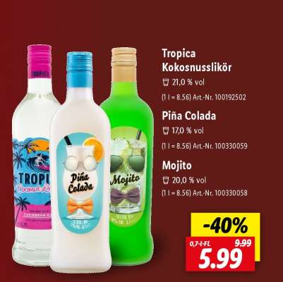 Tropica Kokosnusslikör