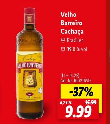 Velho Barreiro Cachaça
