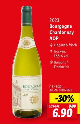 Bourgogne Chardonnay AOP