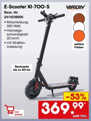 E-SCOOTER XI-700-S