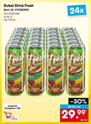 Dubai Drink Fresh