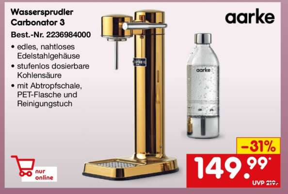 Wassersprudler Carbonator 3