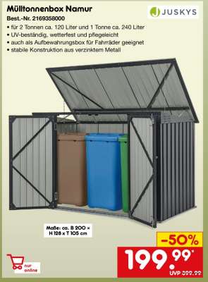 Mülltonnenbox Namur