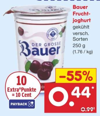 Bauer Fruchtjoghurt