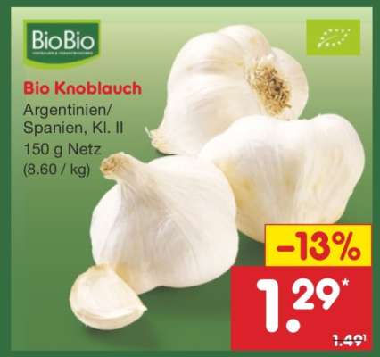 Bio-Knoblauch