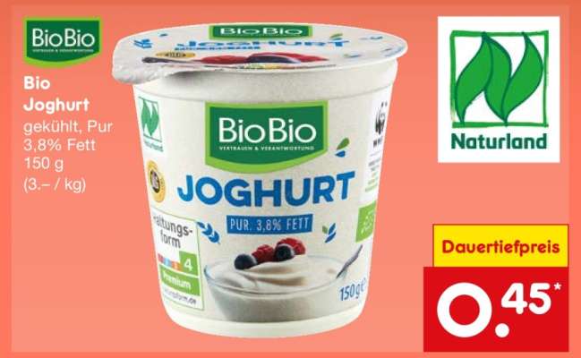 Bio Joghurt