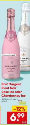 Brut Dargent Pinot Noir Rosé Ice oder Chardonnay Ice