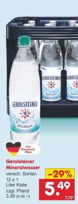 Gerolsteiner Mineralwasser