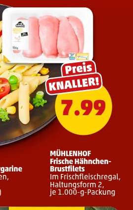 MÜHLENHOF Frische Hähnchen-Brustfilets