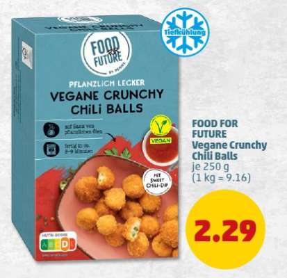 FOOD FOR FUTURE Vegane Crunchy Chili Balls