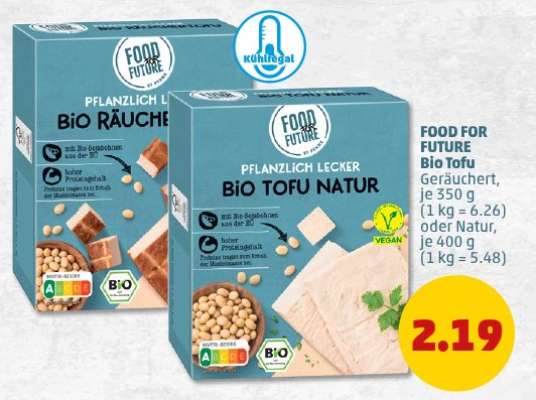 FOOD FOR FUTURE Bio Tofu