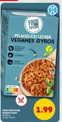 FOOD FOR FUTURE Veganes Gyros