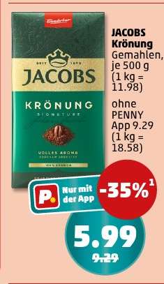 Jacobs Krönung gemahlen