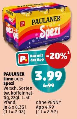 PAULANER Limo oder Spezi
