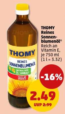 THOMY Reines Sonnenblumenöl