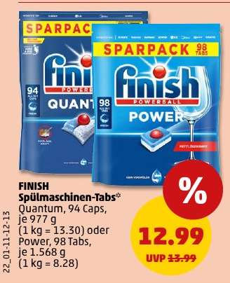 FINISH Spülmaschinen-Tabs