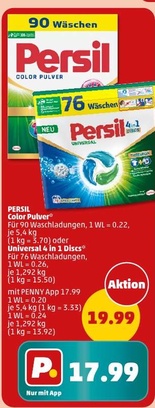 Persil Color Pulver