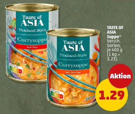 TASTE OF ASIA Suppe
