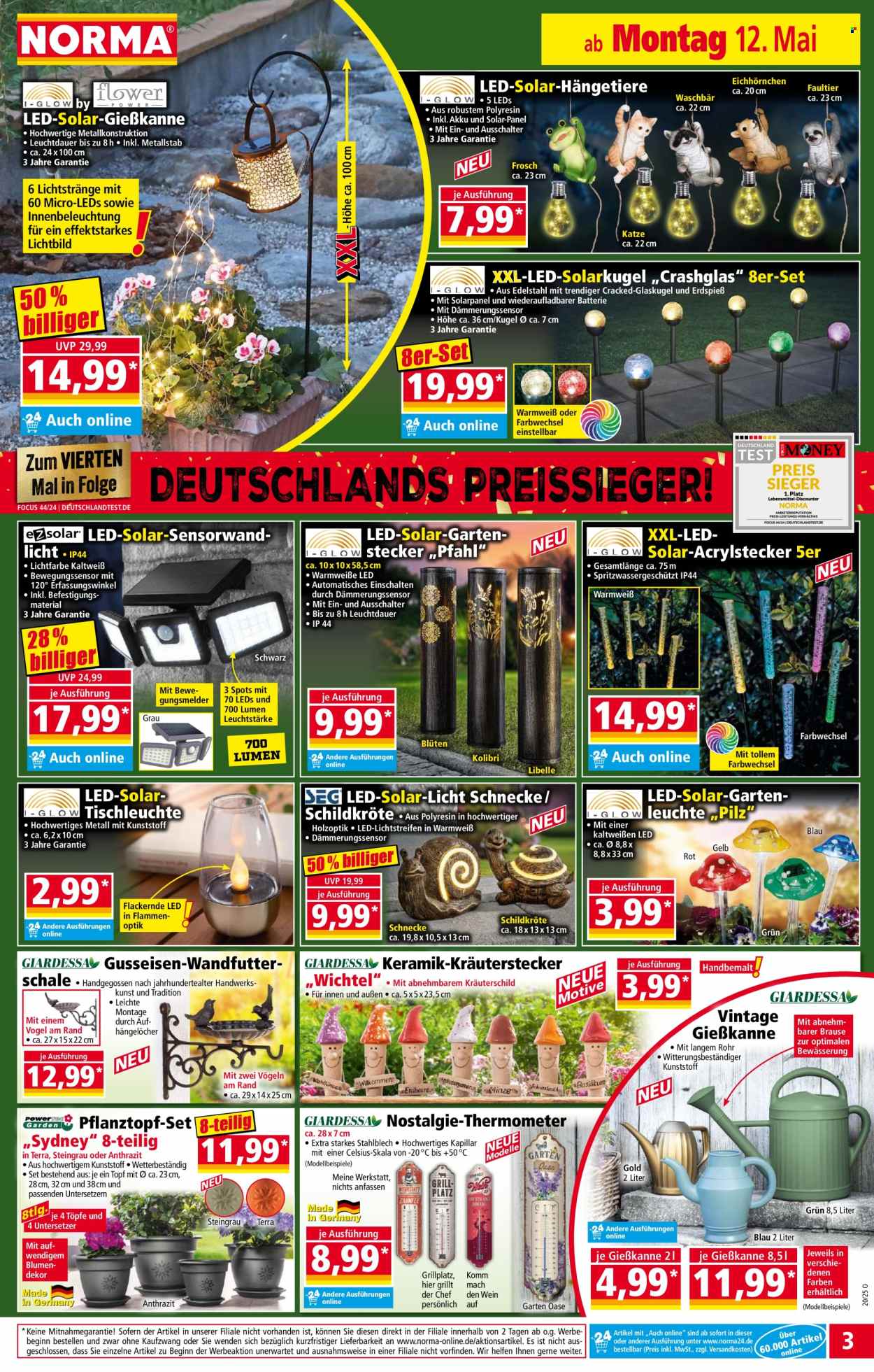 Norma Prospekte  - 12.05.2025 - 18.05.2025. Seite 1