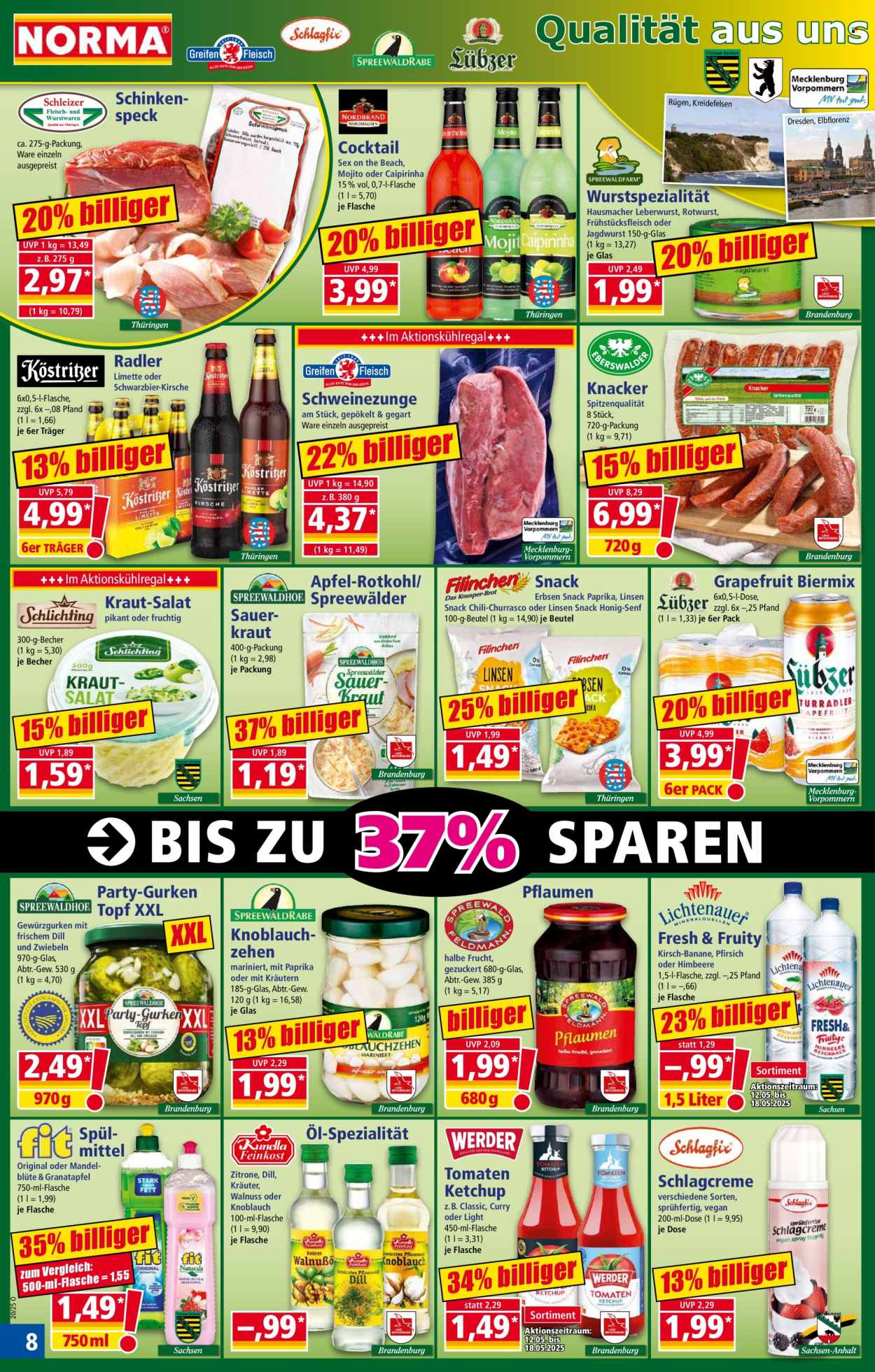 Norma Prospekte  - 12.05.2025 - 18.05.2025. Seite 1