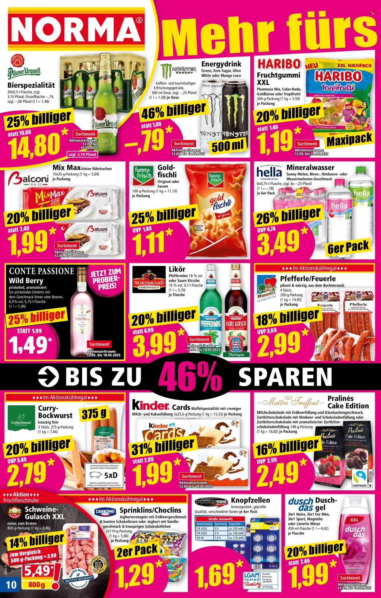 Norma Prospekte  - 12.05.2025 - 18.05.2025. Seite 1