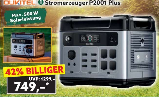 Stromerzeuger P2001 Plus