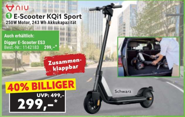 E-Scooter KQi1 Sport