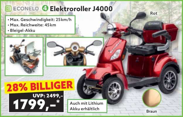 Elektro­roller J4000